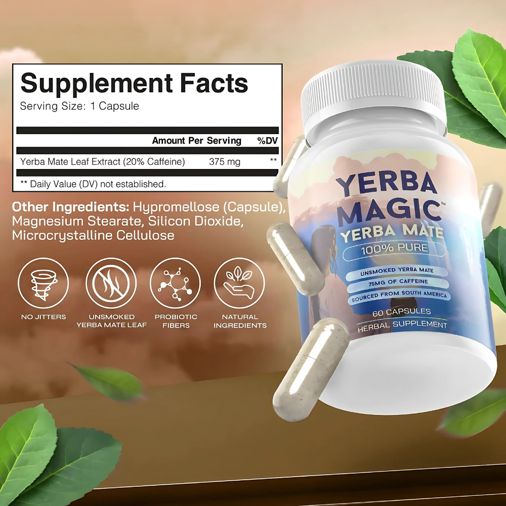 YerbaMagic Boost Capsules